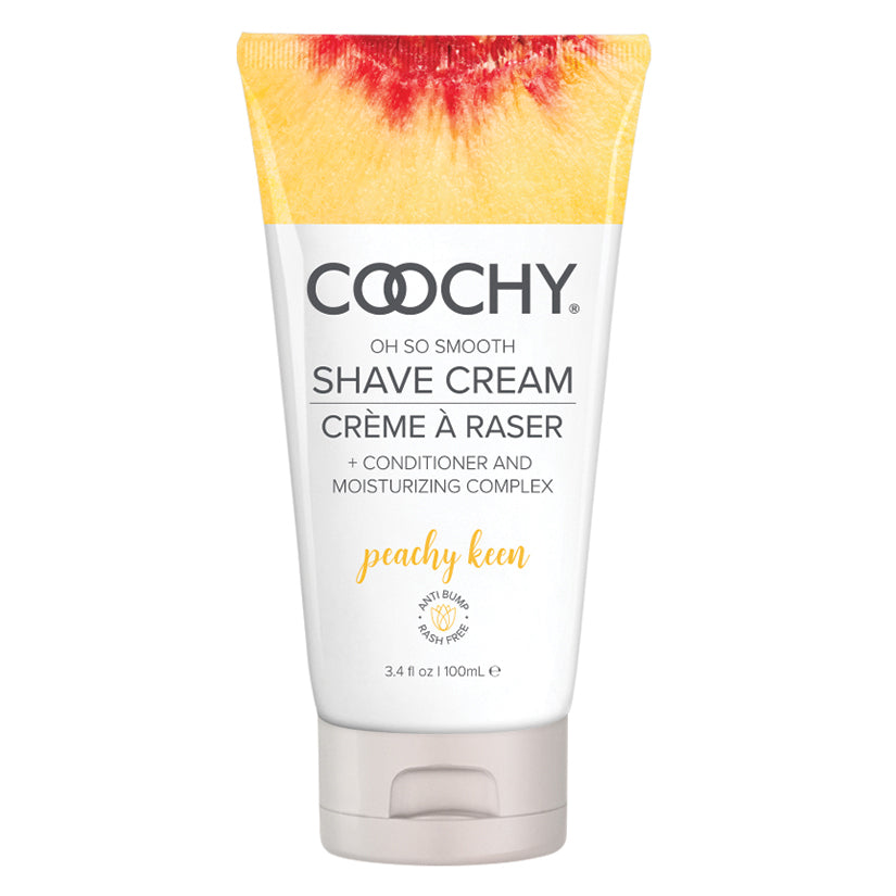 Coochy Shave Cream – Peachy Keen | Moisturizing Intimate Shaving Cream
