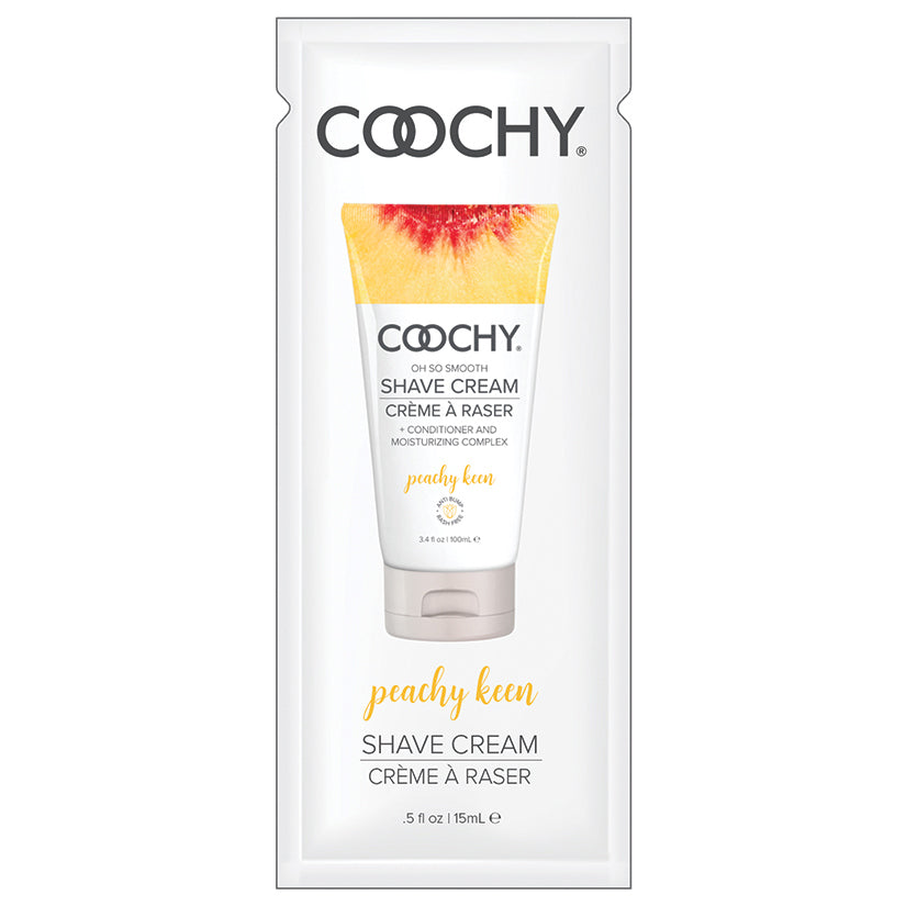 Coochy Shave Cream – Peachy Keen | Moisturizing Intimate Shaving Cream