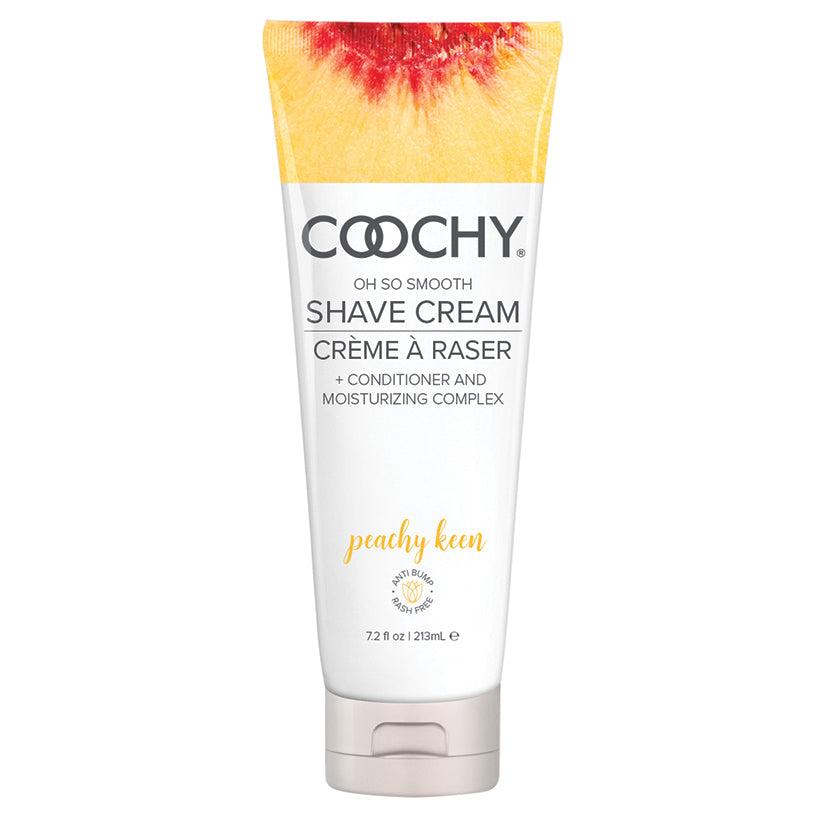 Coochy Shave Cream – Peachy Keen | Moisturizing Intimate Shaving Cream