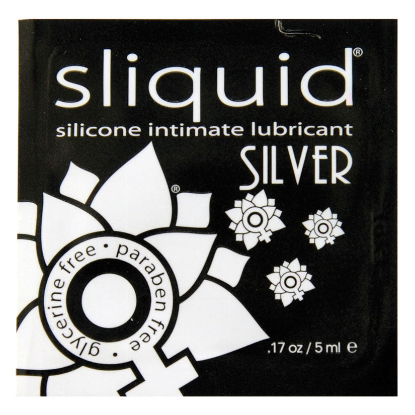 Sliquid Naturals Silver Silicone Based Lubricant