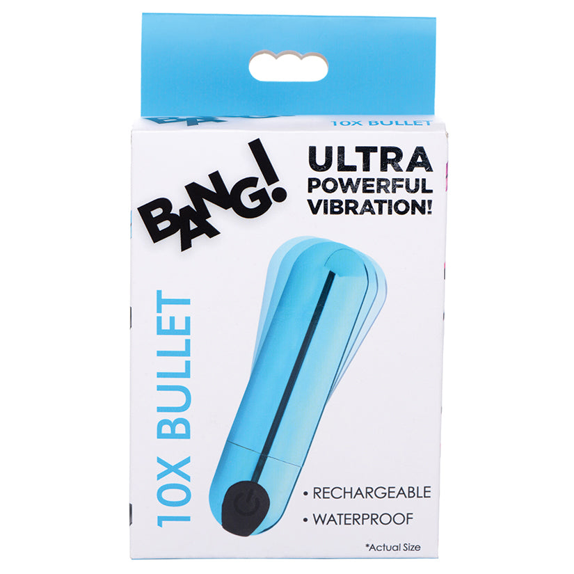 BANG! 10X Rechargeable Metallic Bullet Vibrator