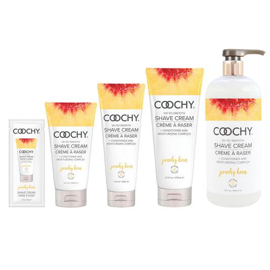 Coochy Shave Cream – Peachy Keen | Moisturizing Intimate Shaving Cream