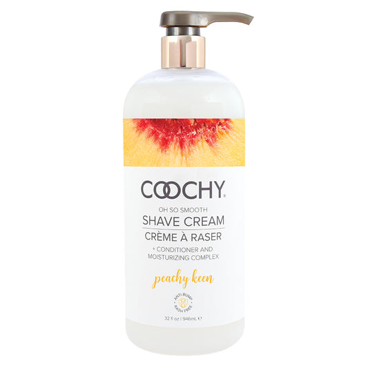 Coochy Shave Cream – Peachy Keen | Moisturizing Intimate Shaving Cream