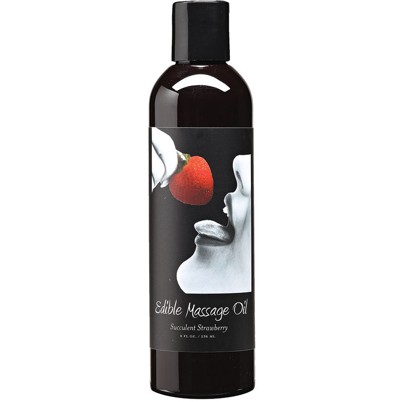 Earthly Body Edible Massage Oil – Natural, Vegan & Tasty Body Oil for Sensual Massage