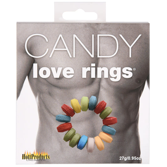 Edible Candy Love Ring – Sweet & Playful Treat for Couples 3 Count