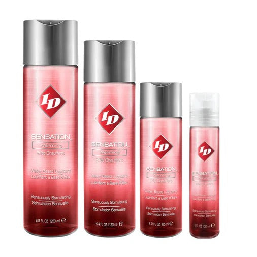 ID Sensation – Premium Water-Based Warming Personal Lubricant for Intimate Comfort