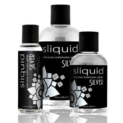 Sliquid Naturals Silver Silicone Based Lubricant