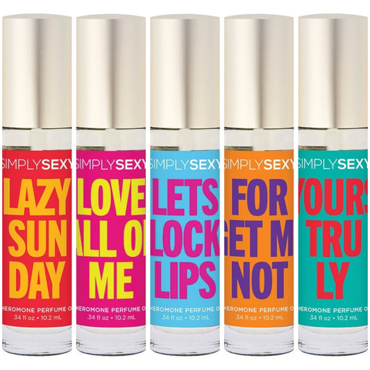 Simply Sexy Affirmations Pheromone Perfume Oil Roll-On 0.34 fl.oz / 10.2ml