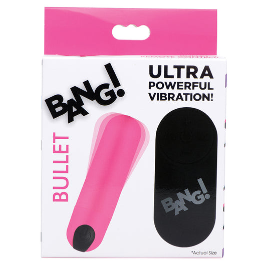 BANG! Wireless Vibrating Bullet with Remote